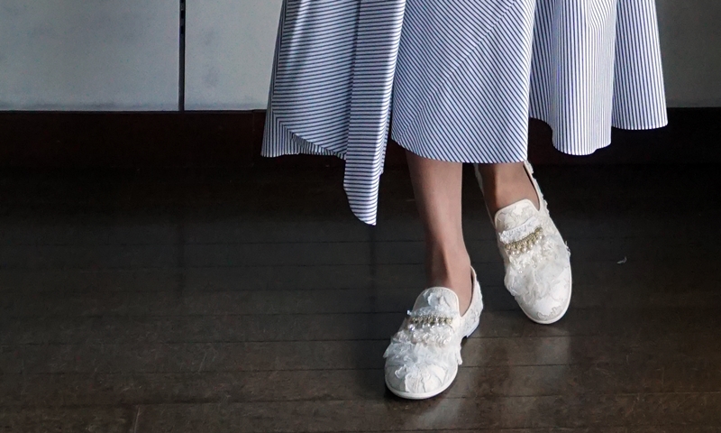 leur logette, lace & leather shoes