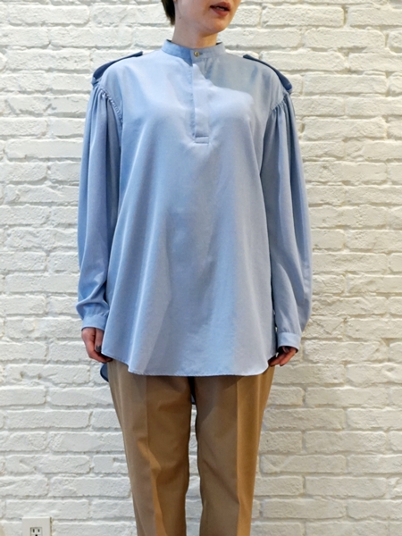 AKIKOAOKI epaulet shirts