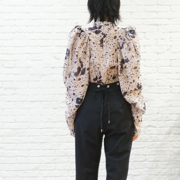 AKIKOAOKI Quailegg sheer blouse 