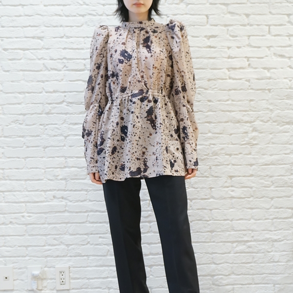 AKIKOAOKI Quailegg sheer blouse