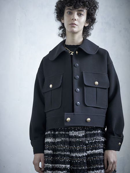 leur logette ルールロジェットウールトリプルクロスジャケット