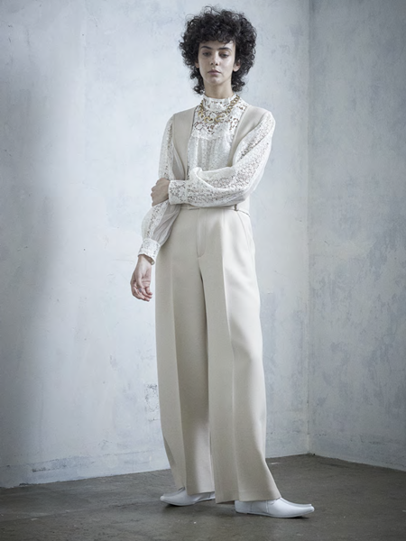 leur logette ルールロジェットウールトリプルクロスパンツ