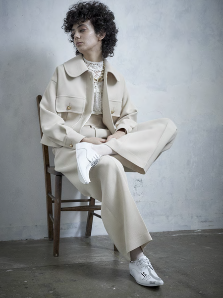leur logette ルールロジェットウールトリプルクロスジャケット