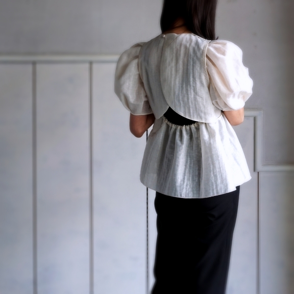 leur logette ルールロジェットpearl cloth top