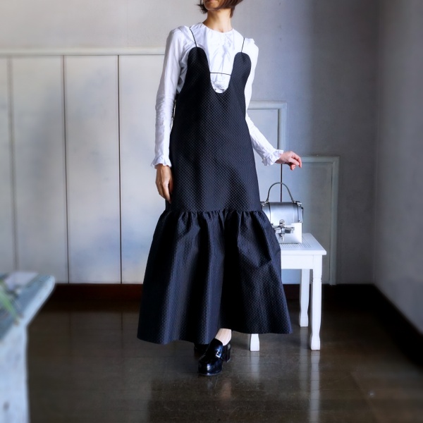 lur logette  paddy  cloth dress-black