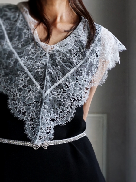 akikoaoki lace-top